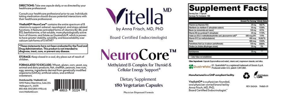VitellaMD® NeuroCore